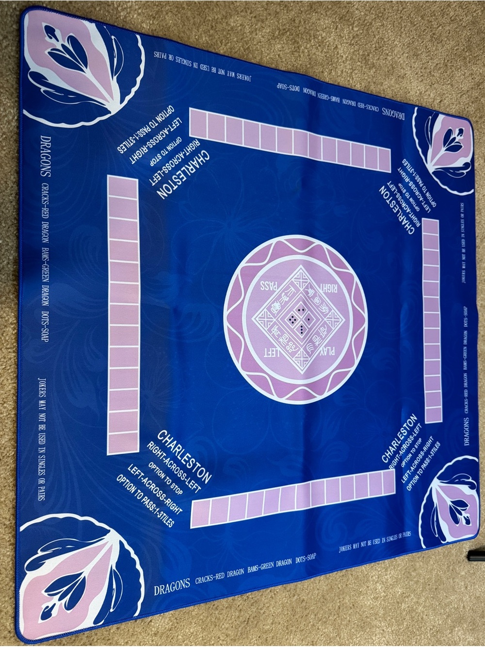 Mahjong Game Mat